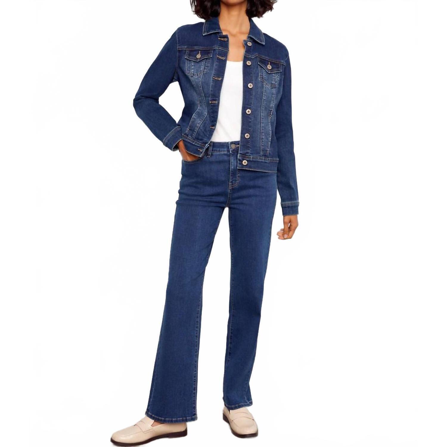 New Charlie B Stretch Denim Jacket In Indigo